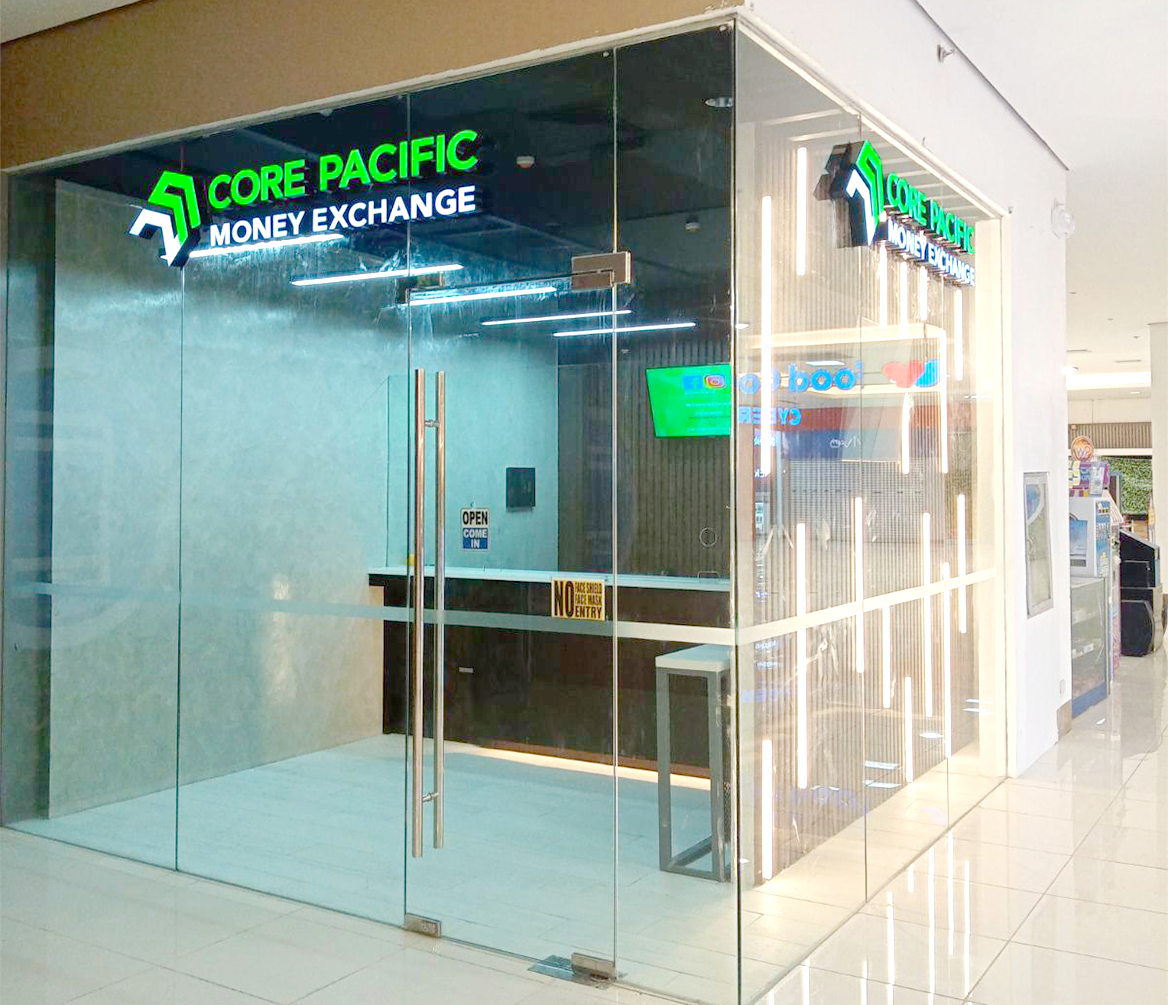 Core pacific money exchange